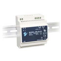 Picture of EtherWAN 24V DC 30W/1.5A DIN-Rail Power Supply