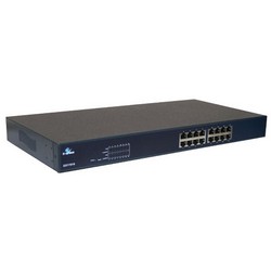 Picture of EtherWAN Commercial Ethernet Switch 10/100TX PoE 16-Ports