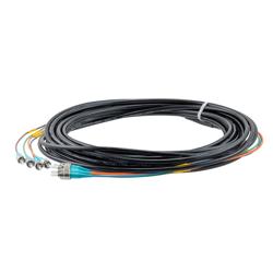 Picture of ST UPC 4x to ST UPC 4x, MM OM3, military tactical distribution cable assembly, 10 meters