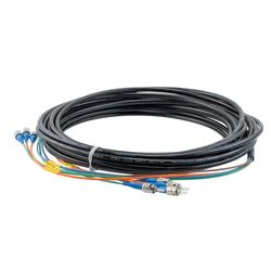 Picture of ST UPC 4x to ST UPC 4x, SM OS2, military tactical distribution cable assembly, 10 meters