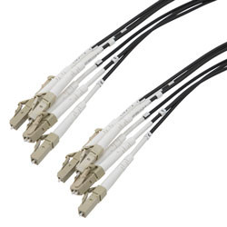 Picture of 6 Strand LC/UPC to LC/UPC 62.5/125 OM1, 5.0mm Distribution Cable, 2.0mm Breakout 0.5M, LSZH - 10M