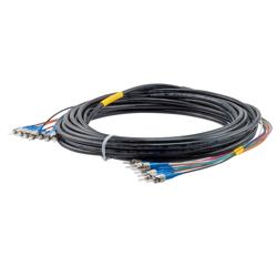 Picture of ST UPC 8x to ST UPC 8x, SM OS2, military tactical distribution cable assembly, 10 meters