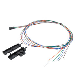 Picture of 6 cores Fiber Ribbon Fan-Out Kit with 6 Color 0.9mm 1M PVC empty tube