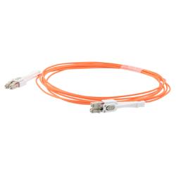 Picture of Fiber Optic Uniboot Patch Cable LC/UPC-LC/UPC Uniboot OM2 Multimode Fiber Plenum Jacket 1M