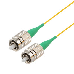 Picture of Fiber optic patch cable FC/APC to FC/APC simplex PM (Polarized Maintaining) 1310 nm, 0.9 mm fiber 5 meter