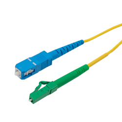 LC-APC to SC-UPC 9/125 Single mode Simplex Fiber Patch Cable