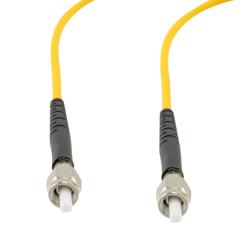 Picture of Fiber Optic Patch Cable SMA/APC-SMA/APC Simplex 9.25/125 OS1 Single Mode Fiber 3.0mm PVC Jacket 1 m