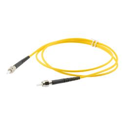 Picture of Fiber Optic Patch Cable SMA/APC-SMA/APC Simplex 9.25/125 OS1 Single Mode Fiber 3.0mm PVC Jacket 1 m