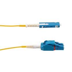 Picture of SN to LC Uniboot Cable Assembly, UPC Polished, Single Mode, Riser Rated, 2 Meter