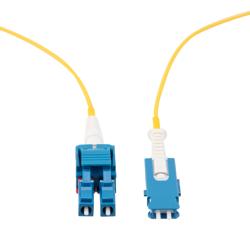 Picture of SN to LC Uniboot Cable Assembly, UPC Polished, Single Mode, Riser Rated, 5 Meter