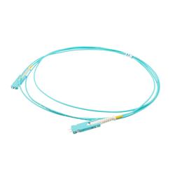 Picture of SN to SN Cable Assembly, UPC Polished, Multimode OM4, Riser Rated, 2 Meter