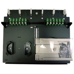 Picture of Fiber Enclosure Rack Mount 2U, with 4 FSP  Sub panel openings