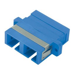 Picture of Duplex Fiber Coupler, SC / SC (Plastic Body), Ceramic Alignment Sleeve