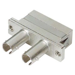 Picture of Duplex Fiber Adapter, SC / ST (Metal Body), Ceramic Alignment Sleeve