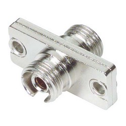 Picture of Fiber Coupler, FC / FC (Rectangular Mounting), Ceramic Alignment Sleeve