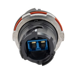 Picture of IP68 ODVA Compatible LC Inline Duplex Adapter, SM, no Dust Cap