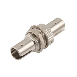 Fiber Optic Economy Coupler, ST, simplex single mode, zinc alloy body ...