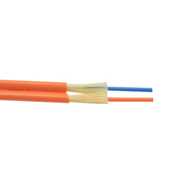 Picture of 1-Meter Interval OM1 MMF 62.5/125 Duplex Fiber Cable 2.0mm OD Orange OFNR