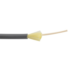 Picture of 1-Meter Interval OM1 MMF 62.5/125 Simplex Fiber Cable 3.0mm OD Slate OFNP