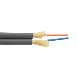 Picture of 1-Meter Interval OM1 MMF 62.5/125 Duplex Fiber Cable 3.0mm OD Slate OFNP