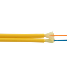 Picture of 1-Meter Interval SMF 9/125 Duplex Fiber Cable 3.0mm OD Yellow LSZH