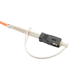 Picture of SC MM Simplex Fiber Connector for 3.0mm Cable with Flex Boot