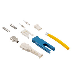 Picture of SN Connector (2F), Single Mode Fiber with UPC Premium Low Loss Polish and 2.0mm Cable