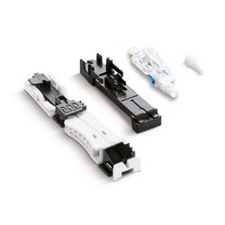 Picture of LC Connector for XPFIT-KIT, 50/125, OM3, Aqua, Pkg/ 12