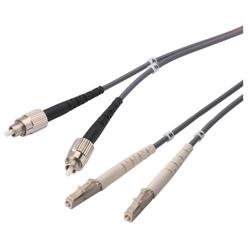 Picture of OM1 62.5/125, Multimode Fiber Cable, Dual FC / Dual LC, 3.0m