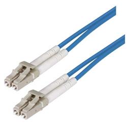 Picture of OM1 62.5/125, Multimode Fiber Cable, Dual LC / Dual LC, Blue 1.0m
