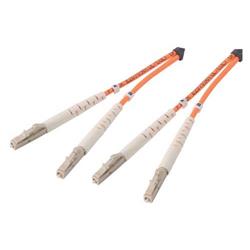 Picture of OM2 50/125, Multimode Fiber Cable, Dual LC / Dual LC, 1.0m