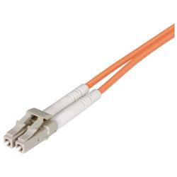 Picture of OM2 50/125, Clipped  Fiber Optic Cable, Dual LC / Dual LC, 2.0m