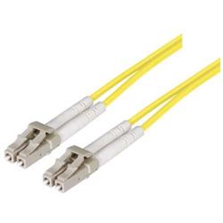Picture of OM2 50/125, Multimode Fiber Cable, Dual LC / Dual LC, Yellow 1.0m