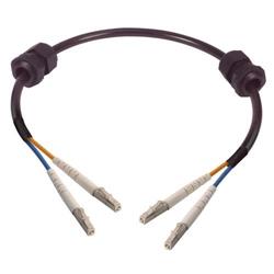 Picture of OM1 62.5/125, Fiber Cable with Grommets, Dual LC / Dual LC, 1.0m