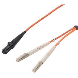 Picture of OM2 50/125, Multimode Fiber Cable, MT-RJ / Dual LC, 1.0m