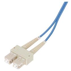 Picture of OM1 62.5/125, Multimode Fiber Cable, Dual SC / Dual SC, Blue 2.0m