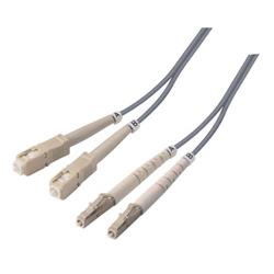 Picture of OM1 62.5/125, Multimode Fiber Cable, Dual SC / Dual LC, 3.0m
