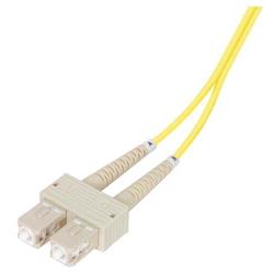 Picture of OM1 62.5/125, Multimode Fiber Cable, Dual SC / Dual SC, Yellow 1.0m