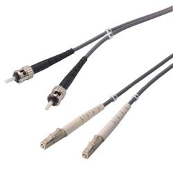 Picture of OM1 62.5/125, Multimode Fiber Cable, Dual ST / Dual LC, 3.0m