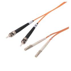 Picture of OM2 50/125, Multimode Fiber Cable, Dual ST / Dual LC, 1.0m