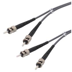 Picture of OM1 62.5/125, Multimode Fiber Cable, Dual ST / Dual ST, 1.0m