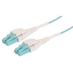 Picture of OM3/OM4 50/125 Multimode Fiber Optic Cable, Dual ULC / Dual ULC, 1.0m