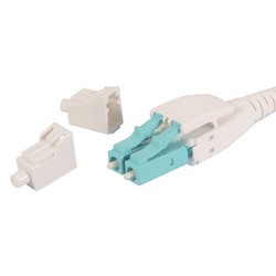 Picture of OM3/OM4 50/125 Multimode Fiber Optic Cable, Dual ULC / Dual ULC, 1.0m
