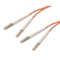 Picture of OM2 50/125 Multimode, LSZH Fiber Cable, Dual LC / Dual LC, 1.0m