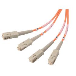 Picture of OM2 50/125 Multimode, LSZH Fiber Cable, Dual SC / Dual SC, 3.0m