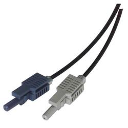 Picture of Simplex Latching HFBR Plastic Fiber Optic Cable, 0.5m