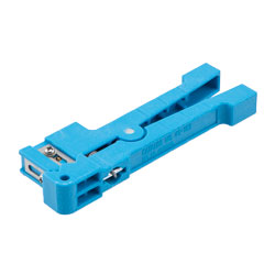 Picture of Blue Buffer Tube Stripper for cables between 1/8 in. and 7/32 in. diameter