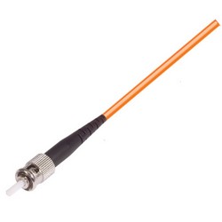 Picture of OM1 62.5/125  3mm Fiber Pigtail ST, Orange 1.0m