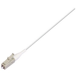 Picture of OM1 62.5/125  900um Fiber Pigtail LC, White 1.0m
