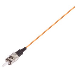 Picture of OM1 62.5/125  900um Fiber Pigtail ST, Orange 1.0m